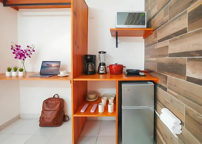 Quiet Mornings In Centro Playa, King & 2br Duplex Suites, Sleeps 2-8, Ado Bus 2 Min, 5th Ave 3 Min, & Cozumel Ferry 4 Min, Cenotes 20 Min, Kitchenette Wifi Ac Appartamento